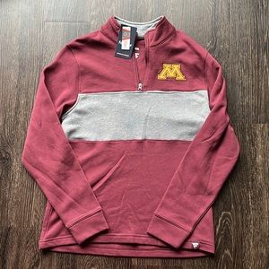 University of Minnesota Gophers 1/4 Zip Sweatshirt